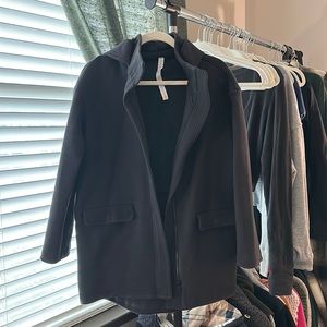 Lululemon Black Knee Length Jacket